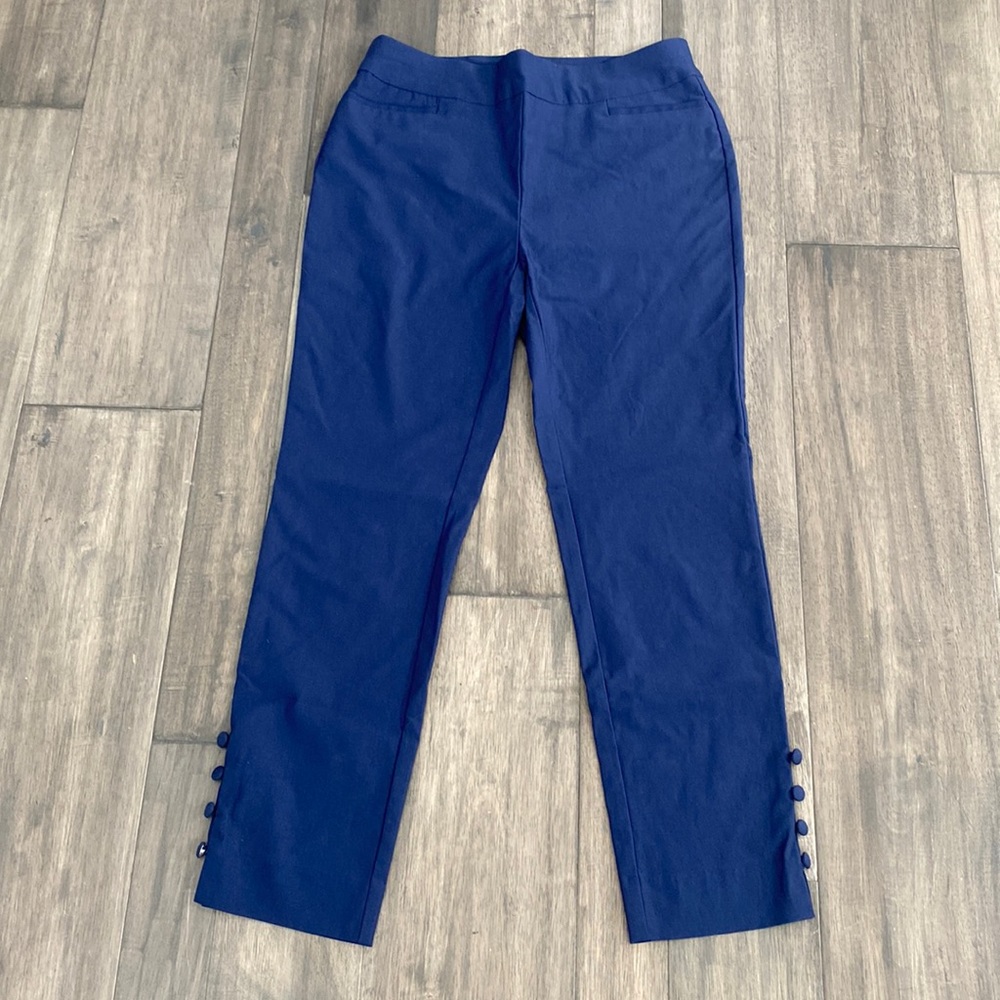 Chico’s Cropped Ankle Dressy Pants Womens Size 4R‎